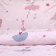 Σεντόνια Παιδικά Μονά Σετ Dreamy Dancers Pink Cotton Lino (170x260) 3Τεμ