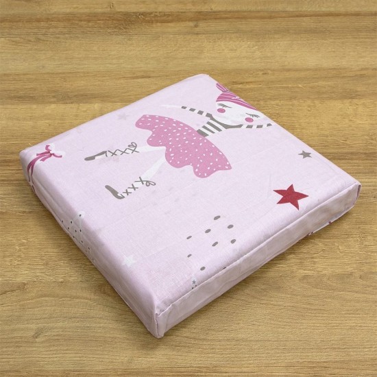 Σεντόνια Παιδικά Μονά Σετ Dreamy Dancers Pink Cotton Lino (170x260) 3Τεμ