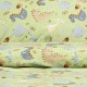 Σεντόνια Παιδικά Μονά Σετ Jurrasic Nap Green Cotton Lino (170x260) 3Τεμ