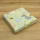 Σεντόνια Παιδικά Μονά Σετ Jurrasic Nap Green Cotton Lino (170x260) 3Τεμ