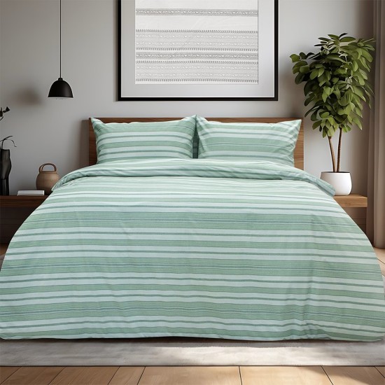 Παπλωματοθήκη Μονή Σετ Carril Oil Cotton Lino (165x245) 2Τεμ