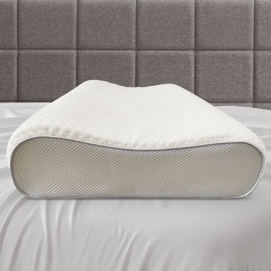 Μαξιλάρι Ύπνου Μέτριο Anatomic Contour Pillow Lino (60x40+12) 1Τεμ