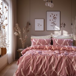 Μαξιλαροθήκες Σετ Cosyhaven Pudra Cotton Lino (52x75) 2Τεμ