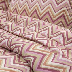 Παπλωματοθήκη Υπέρδιπλη Σετ Flots Pink Cotton Lino (225x245) 3Τεμ Παπλωματοθήκη Υπέρδιπλη Σετ Flots Pink Cotton Lino (225x245) 3Τεμ