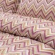 Σεντόνια Μονά Σετ Flots Pink Cotton Lino (105x200+32 ) Με Λάστιχο 3Τεμ
