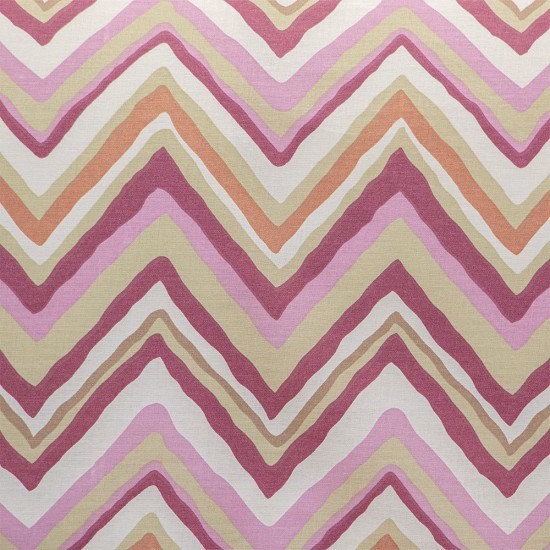 Σεντόνια Μονά Σετ Flots Pink Cotton Lino (105x200+32 ) Με Λάστιχο 3Τεμ