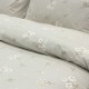 Σεντόνια Μονά Σετ Diminuto Beige Cotton Lino (170x260) 3Τεμ