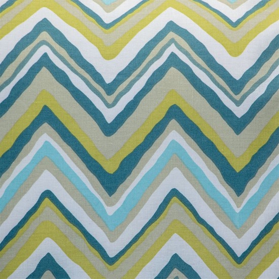 Παπλωματοθήκη Μονή Σετ Flots Petrol Cotton Lino (165x245) 2Τεμ