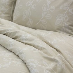 Παπλωματοθήκη Υπέρδιπλη Σετ Dejar Beige Cotton Lino (225x245) 3Τεμ Παπλωματοθήκη Υπέρδιπλη Σετ Dejar Beige Cotton Lino (225x245) 3Τεμ