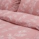 Παπλωματοθήκη Υπέρδιπλη Σετ Dejar Pink Cotton Lino (225x245) 3Τεμ