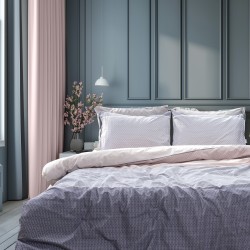 Μαξιλαροθήκες Σετ Releaf Lilac Cotton Lino (52x75) 2Τεμ Μαξιλαροθήκες Σετ Releaf Lilac Cotton Lino (52x75) 2Τεμ