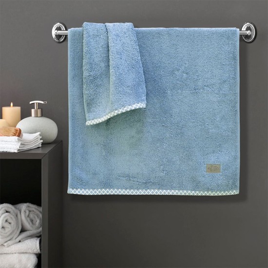 Πετσέτα Χεριών Bath Towels Marley Denim Cotton Lino (30x50) 1Τεμ
