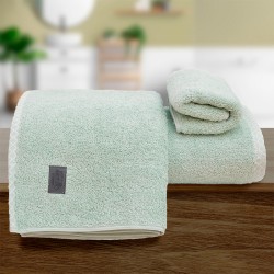 Πετσέτα Μπάνιου Bath Towels Marley Mint Cotton Lino (80x150) 1Τεμ