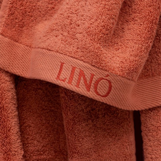 Πετσέτα Προσώπου Brandy Terracotta Cotton Lino (50x100) 1Τεμ Πετσέτα Προσώπου Brandy Terracotta Cotton Lino (50x100) 1Τεμ