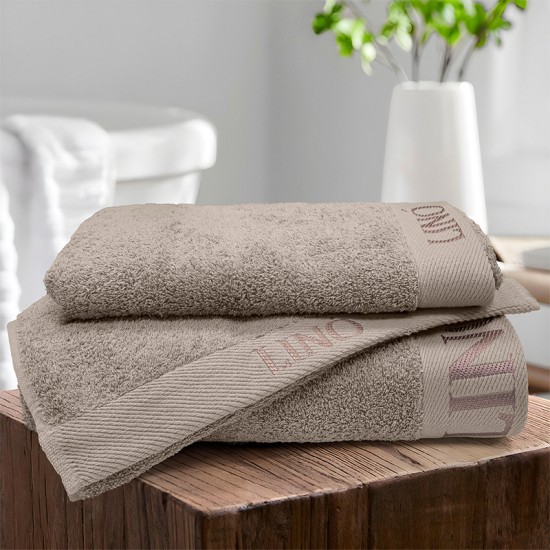 Πετσέτα Προσώπου Brandy Beige Cotton Lino (50x100) 1Τεμ Πετσέτα Προσώπου Brandy Beige Cotton Lino (50x100) 1Τεμ