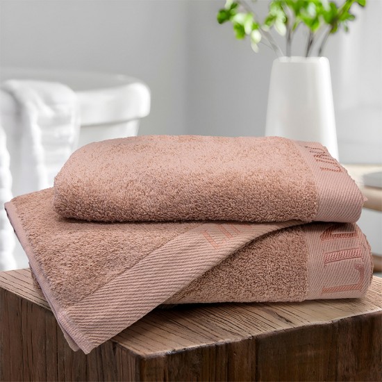 Πετσέτα Χεριών Brandy Pudra Cotton Lino (40x60) 1Τεμ Πετσέτα Χεριών Brandy Pudra Cotton Lino (40x60) 1Τεμ