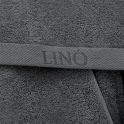 Πετσέτα Προσώπου Brandy Grey Cotton Lino (50x100) 1Τεμ
