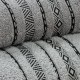 Πετσέτα Σώματος Lux Grey Cotton Lino (70x140) 1Τεμ