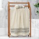 Πετσέτα Σώματος Lux White Cotton Lino (70x140) 1Τεμ