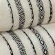 Πετσέτα Σώματος Lux White Cotton Lino (70x140) 1Τεμ