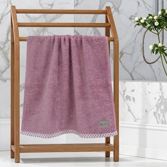 Πετσέτα Προσώπου Marley Amethyst Cotton Lino (50x90) 1Τεμ