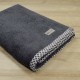 Πετσέτα Μπάνιου Marley Anthracite Cotton Lino (80x150) 1Τεμ