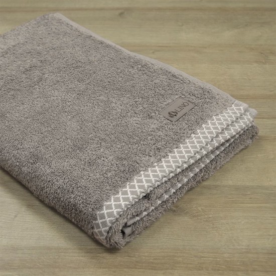Πετσέτα Μπάνιου Marley Μόκα Cotton Lino (80x150) 1Τεμ