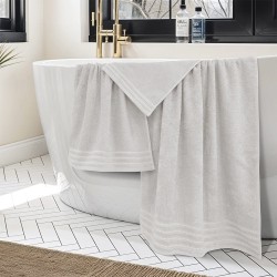 Πετσέτες Σετ Veluva Ecru Cotton Lino 3Τεμ