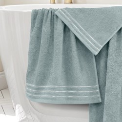 Πετσέτες Σετ Veluva Mint Cotton Lino 3Τεμ