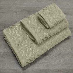 Πετσέτες Σετ Wavie Lemon Cotton Lino 3Τεμ
