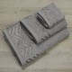 Πετσέτες Σετ Wavie Μόκα Cotton Lino 3Τεμ