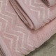 Πετσέτες Σετ Wavie Coral Cotton Lino 3Τεμ