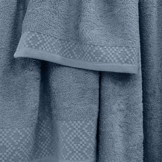 Πετσέτες Σετ Serapha Petrol Cotton Lino 3Τεμ