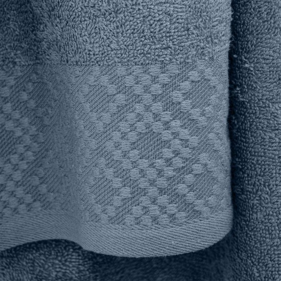 Πετσέτες Σετ Serapha Petrol Cotton Lino 3Τεμ