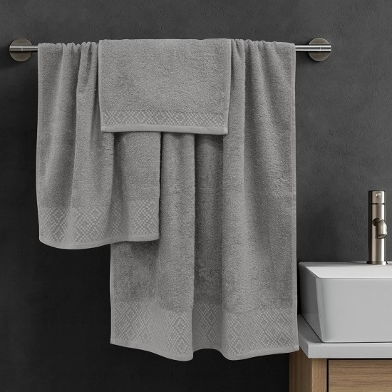 Πετσέτες Σετ Serapha Μόκα Cotton Lino 3Τεμ