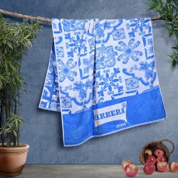 Πετσέτα Θαλάσσης Beach Towels Azul Blue Cotton Lino (90x165) 1Τεμ Πετσέτα Θαλάσσης Beach Towels Azul Blue Cotton Lino (90x165) 1Τεμ