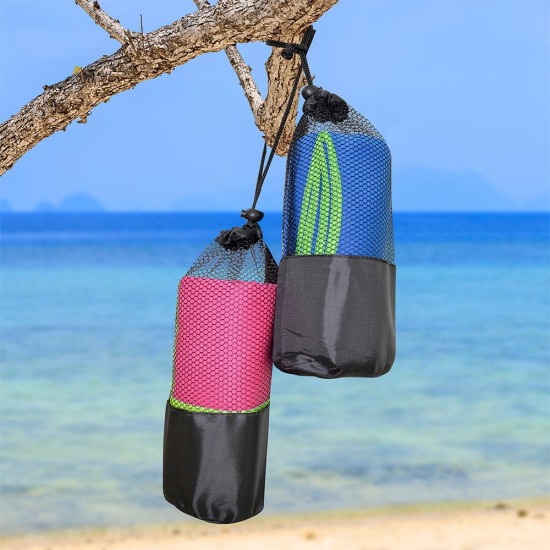 Πετσέτα Θαλάσσης Beach Towels Kelen Pink Microfiber Lino (80x160) 1Τεμ