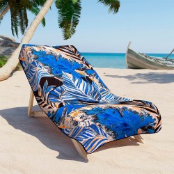 Πετσέτα Θαλάσσης Blue Drift Micro Lino (80x180) 1Τεμ
