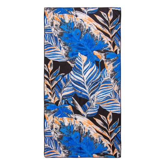 Πετσέτα Θαλάσσης Blue Drift Micro Lino (80x180) 1Τεμ