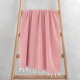 Πετσέτα Παρεό-Pestemal Aureva Coral Cotton Lino (90x180) 1Τεμ