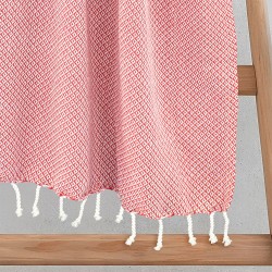 Πετσέτα Παρεό-Pestemal Aureva Coral Cotton Lino (90x180) 1Τεμ Πετσέτα Παρεό-Pestemal Aureva Coral Cotton Lino (90x180) 1Τεμ