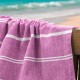 Πετσέτα Παρεό-Pestemal Veliu Lilac Cotton Lino (90x180) 1Τεμ