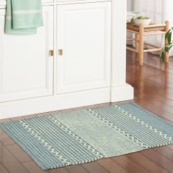 Χαλάκι Κουζίνας Velmar Teal Cotton Lino (60x90) 1Τεμ