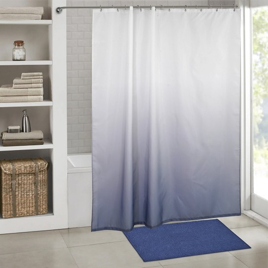 Κουρτίνα Μπάνιου Υφασμάτινη Shower Curtains Nombre D.Blue Lino (180x200) 1Τεμ