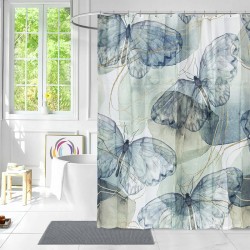 Κουρτίνα Μπάνιου Υφασμάτινη Papilia Lino (180x200) 1Τεμ Κουρτίνα Μπάνιου Υφασμάτινη Papilia Lino (180x200) 1Τεμ