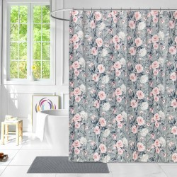 Κουρτίνα Μπάνιου Υφασμάτινη Bukketi Lino (180x200) 1Τεμ Κουρτίνα Μπάνιου Υφασμάτινη Bukketi Lino (180x200) 1Τεμ