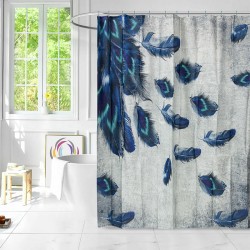 Κουρτίνα Μπάνιου Υφασμάτινη Pavao Lino (180x200) 1Τεμ