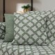 Ριχτάρι Διθέσιου Milto Green Chenille Lino (180x250) 1Τεμ