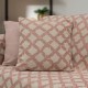 Ριχτάρι Τριθέσιου Milto Dusty Pink Chenille Lino (180x300) 1Τεμ
