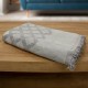 Ριχτάρι Τριθέσιου Milto Grey Chenille Lino (180x300) 1Τεμ
